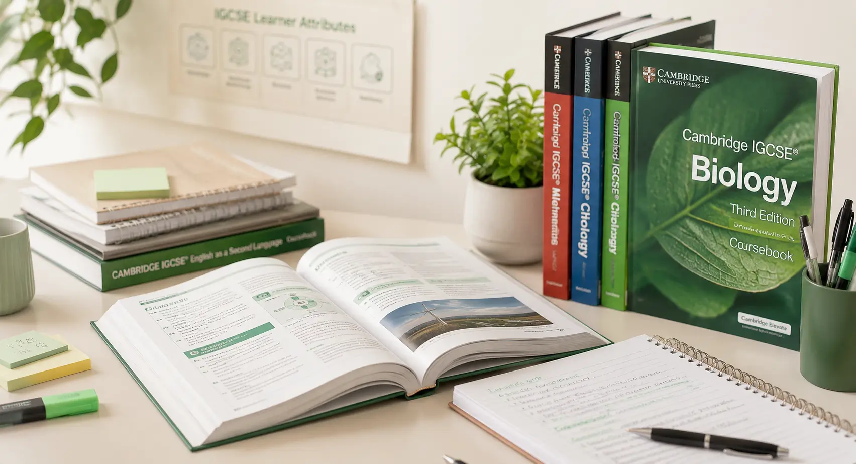 Cambridge IGCSE books and study materials
