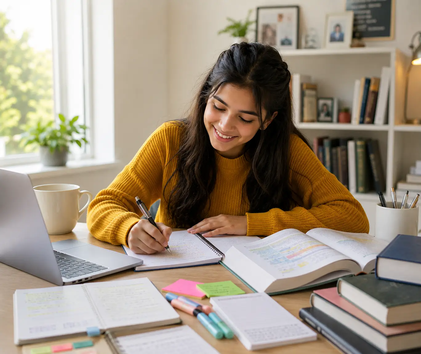 IGCSE student working toward higher grades