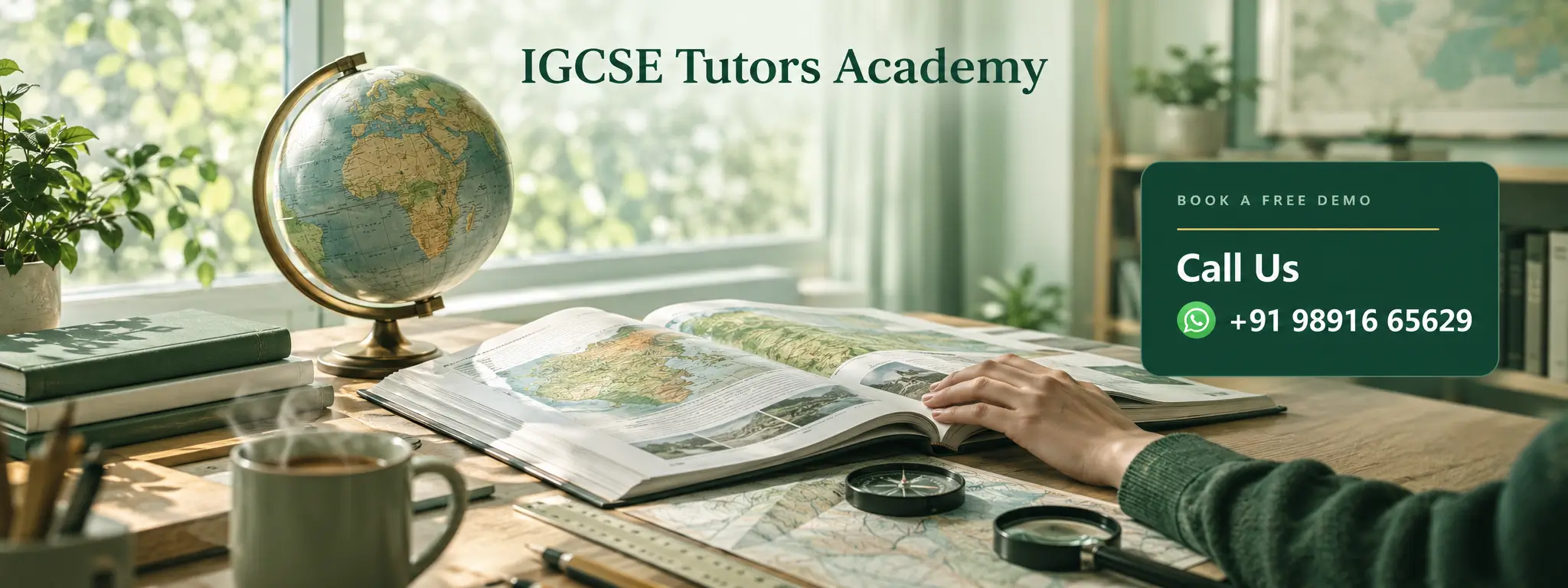 IGCSE Geography Tutor — Cambridge (0460/0976) and Pearson Edexcel (4GE1) specialists at IGCSE Tutors Academy